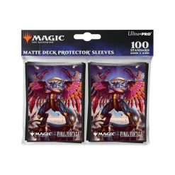 Ultra Pro - Final Fantasy Matte Deck Protector Sleeves - Bahamut (100 Kartenhüllen)
