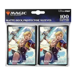 Ultra Pro - Final Fantasy Matte Deck Protector Sleeves - Tidus (100 Kartenhüllen)