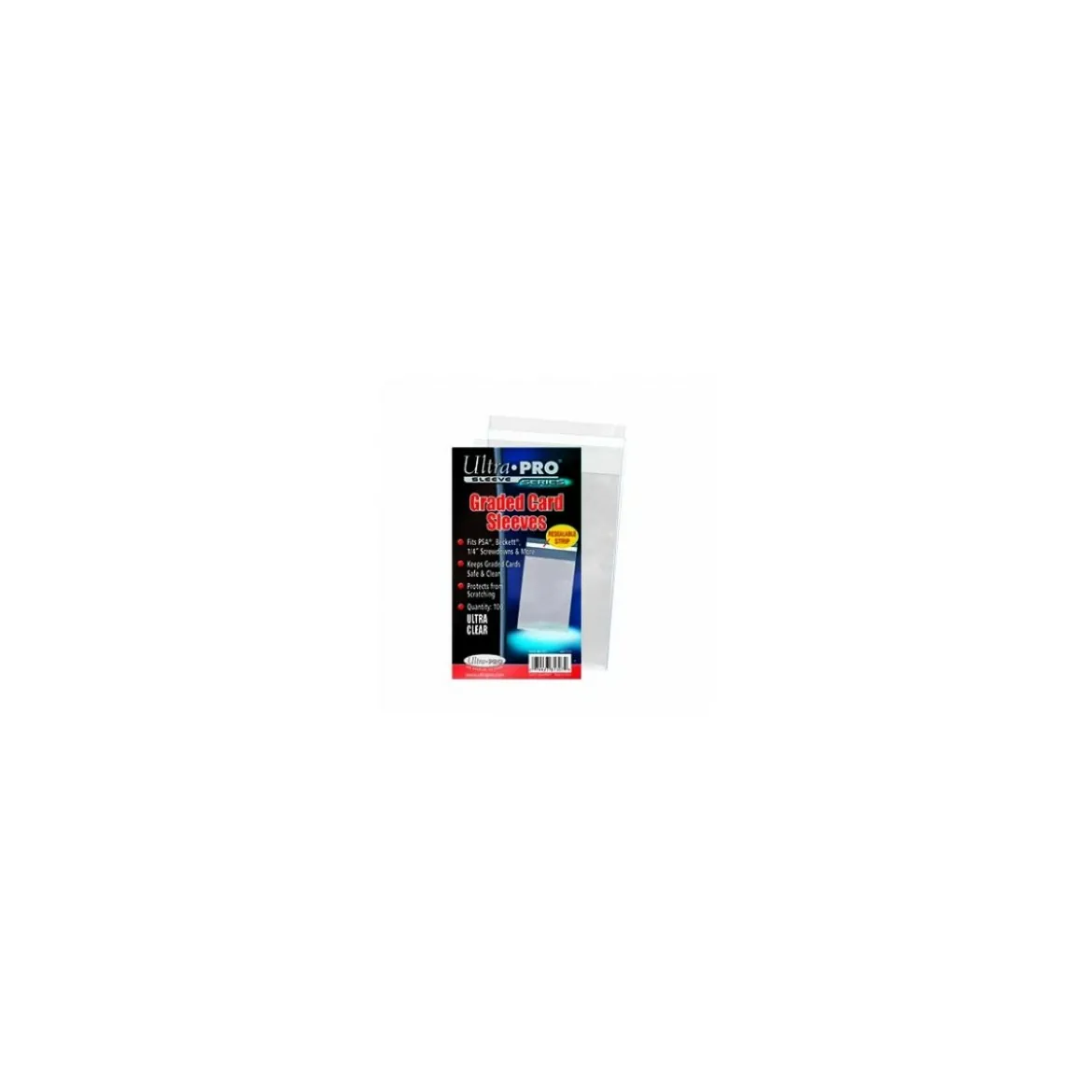 Ultra Pro Graded Card Sleeves Resealable - wiederverschließbar (100 Bags)