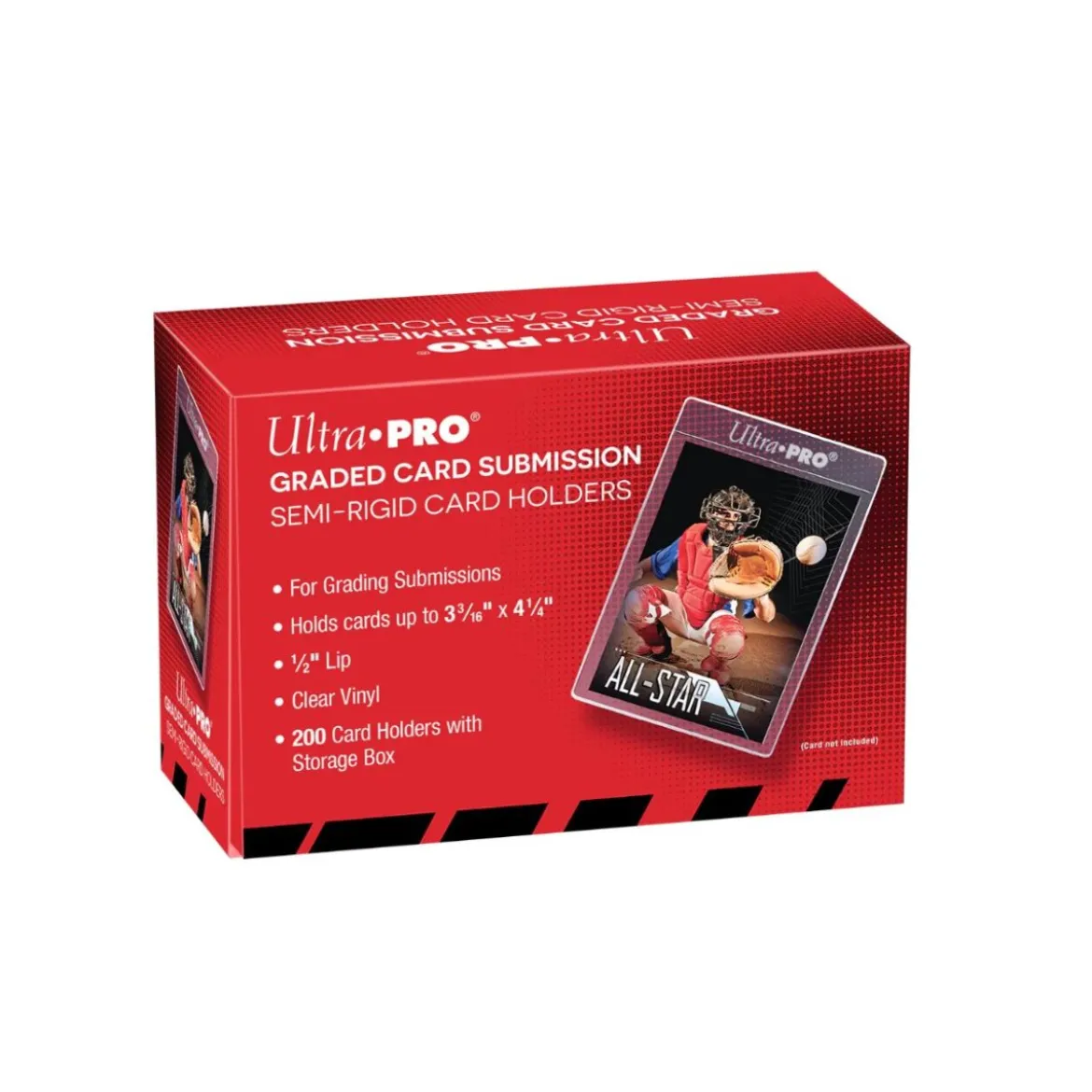 Ultra Pro Graded Card Submission Semi-Rigid Card Holders 1/2" Lip 200er Box (200 Kartenhüllen)