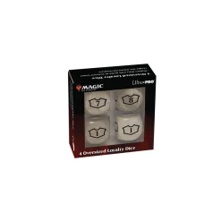 Ultra Pro Magic Deluxe Loyalty Würfel Set - Plains (4 Stück)