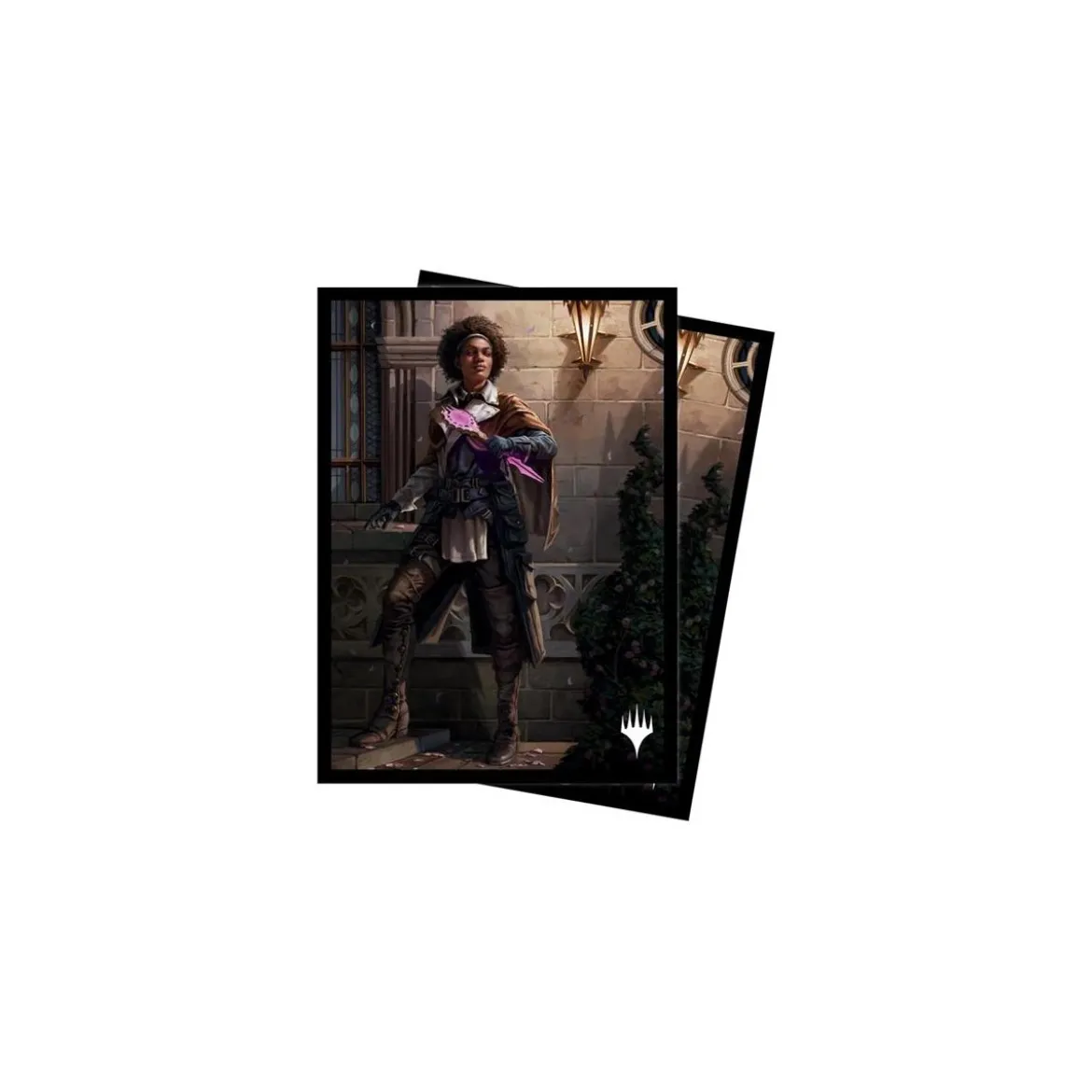 Ultra Pro - Mord in Karlov Manor Matte Deck Protector Sleeves - Kaya, Richterin der Geister (100 Kartenhüllen)