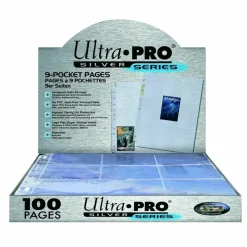 Ultra Pro 9-Pocket Pages Silver 100 Seiten