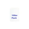 Ultra Pro Semi-Rigid Card Holders 1/2" Lip 100er Pack (100 Kartenhüllen)