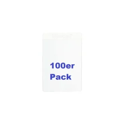 Ultra Pro Semi-Rigid Card Holders 1/2" Lip 100er Pack (100 Kartenhüllen)