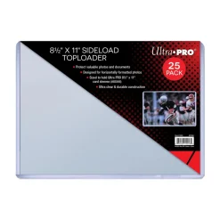 Ultra Pro Sideload-Toploader 216mm x 279mm (25 dicke Schutzhüllen)