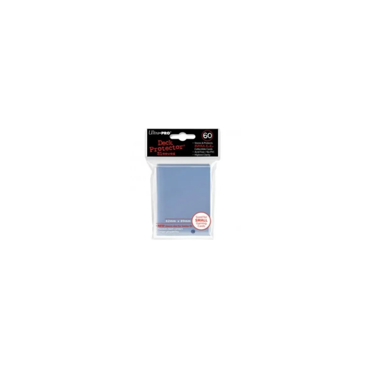 Ultra Pro Sleeves Clear - durchsichtig (60 Hüllen) mini
