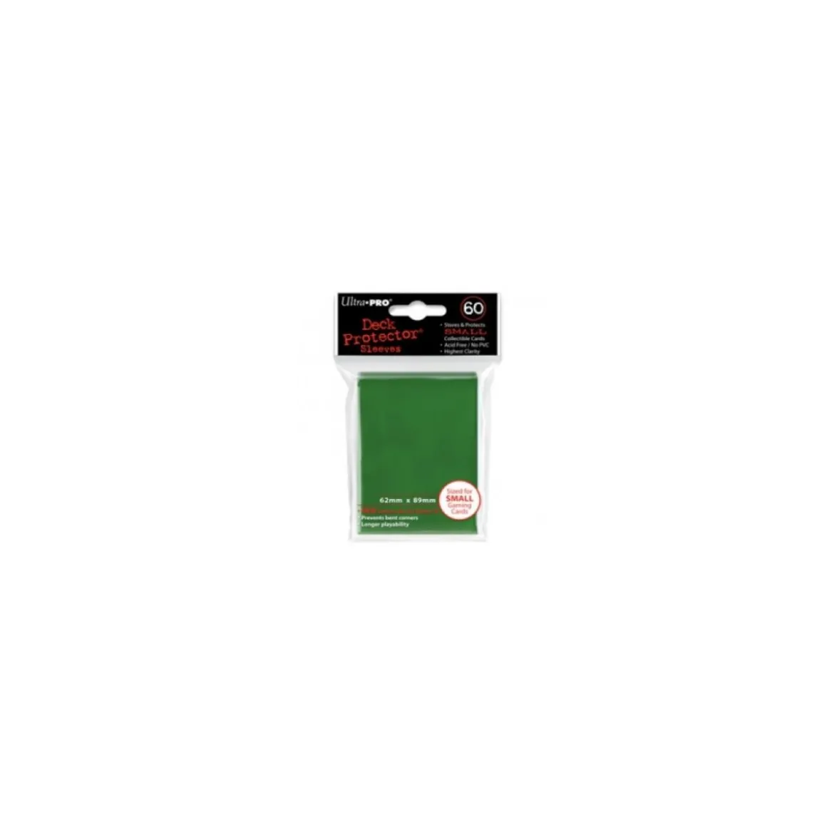 Ultra Pro Sleeves Grün (60 Hüllen) mini