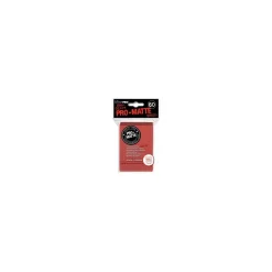 Ultra Pro Sleeves Pro-Matte: Rot matt (60 Hüllen) mini
