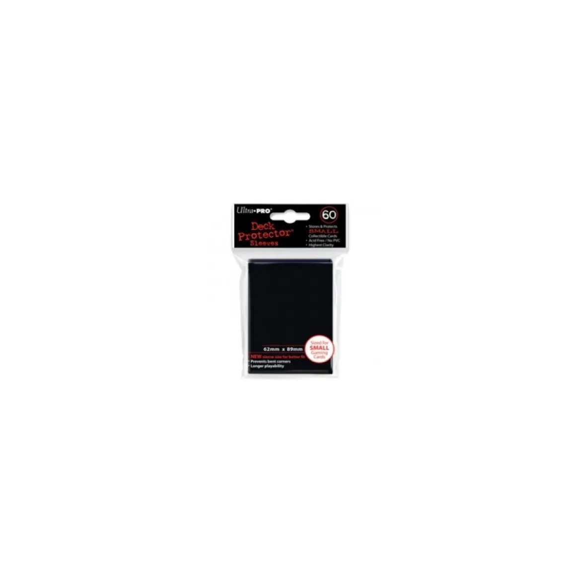 Ultra Pro Sleeves Schwarz (60 Hüllen) mini