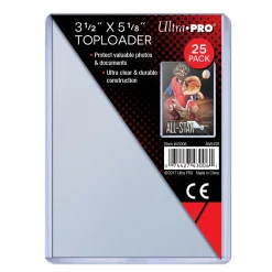 Ultra Pro Toploader 89mm x 130mm (25 dicke Schutzhüllen)
