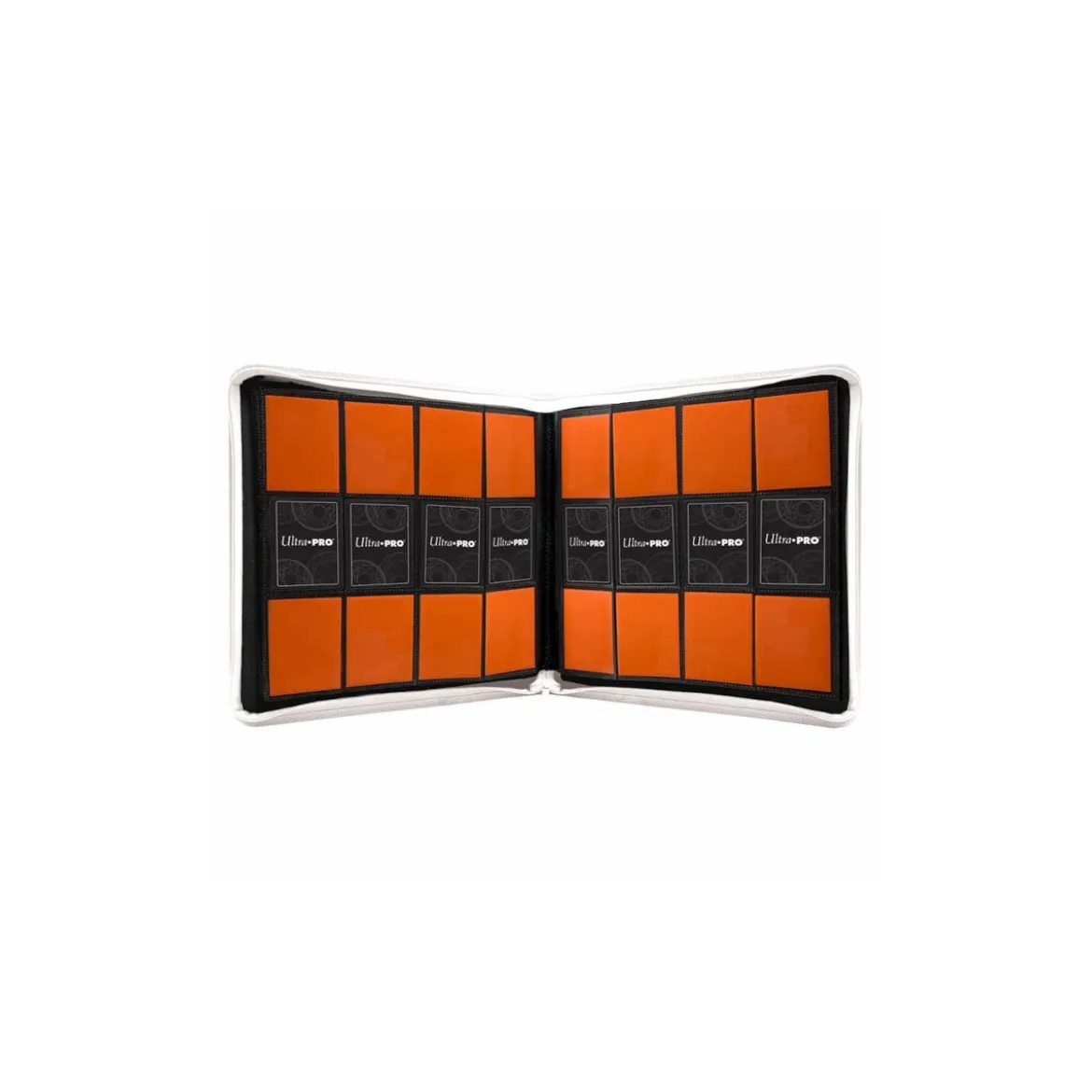 Ultra Pro Vivid 12-Pocket Zippered Pro-Binder - Weiß