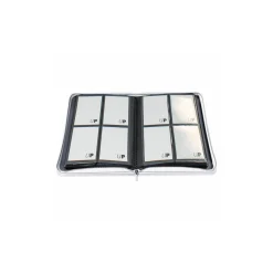 Ultra Pro Vivid 4-Pocket Zippered Pro-Binder - Weiß