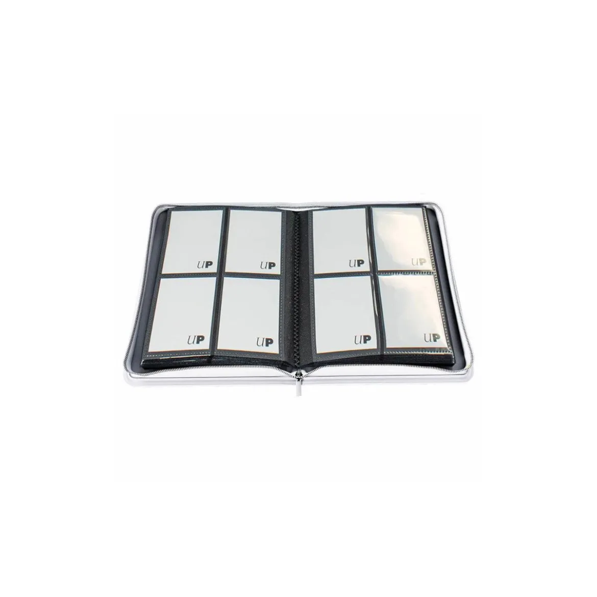 Ultra Pro Vivid 4-Pocket Zippered Pro-Binder - Weiß