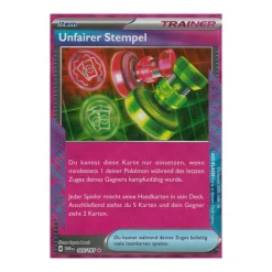 Unfairer Stempel 165/167 Ass-Klasse