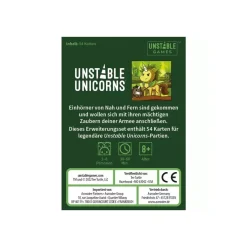 Unstable Unicorns - Legendäre Einhörner Erweiterungsset - Kartenspiel-Erweiterung