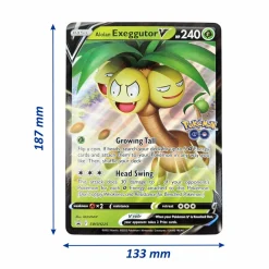 3 unterschiedliche übergroße Pokemon-XXL Karten (Oversized) englisch