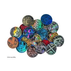 5 unterschiedliche Pokemon Münzen - Set