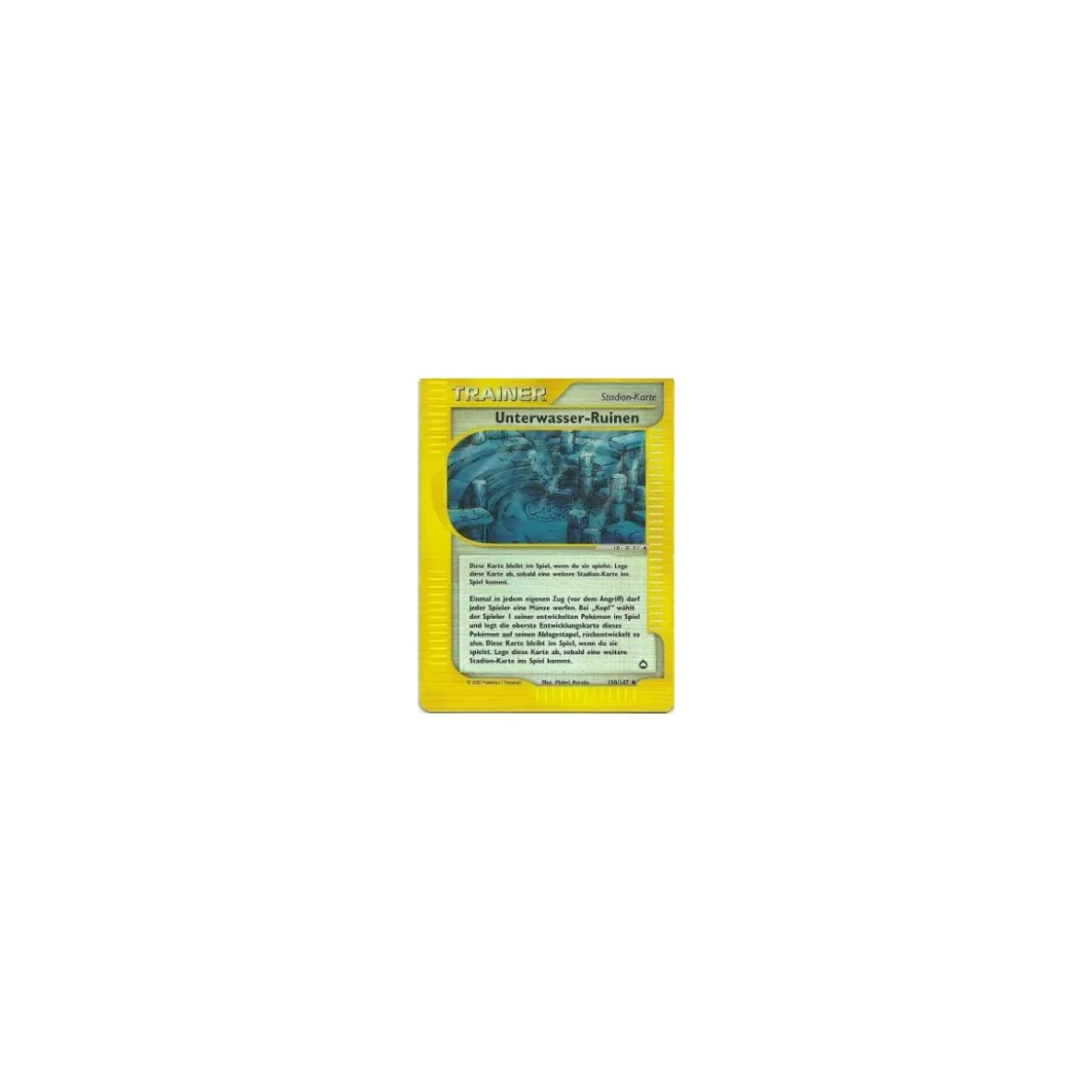 Unterwasser-Ruinen 138/147 Reverse Holo