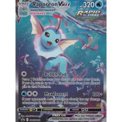 Vaporeon VMax SWSH182 PROMO XXL OVERSIZED/ÜBERGROß Englisch