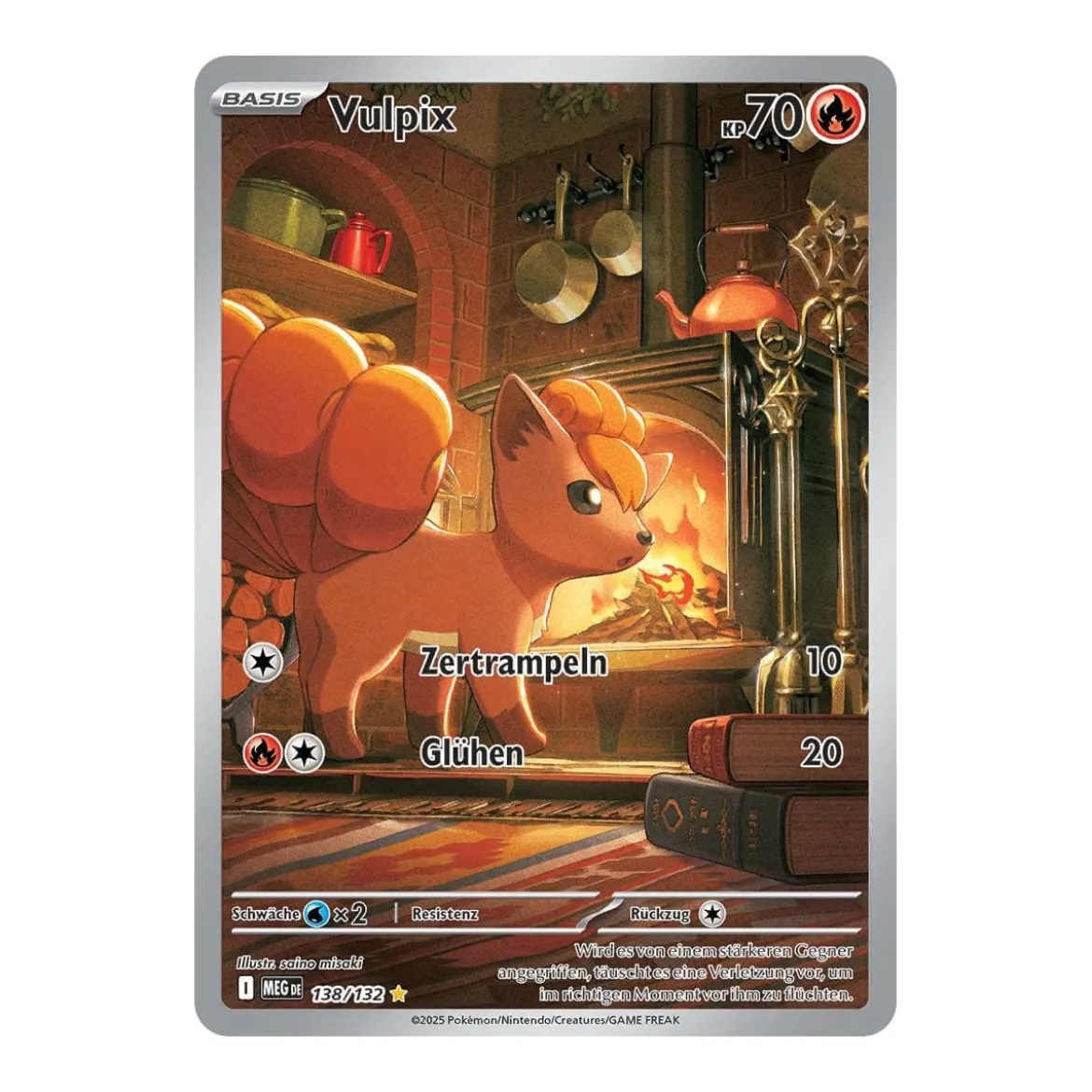 Vulpix 138/132 Illustration Rare