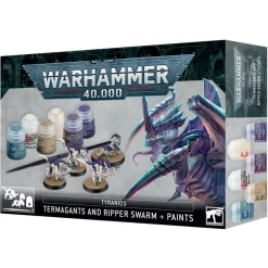 Warhammer 40.000 Termagants and Ripper Swarm + Paints (60-13)