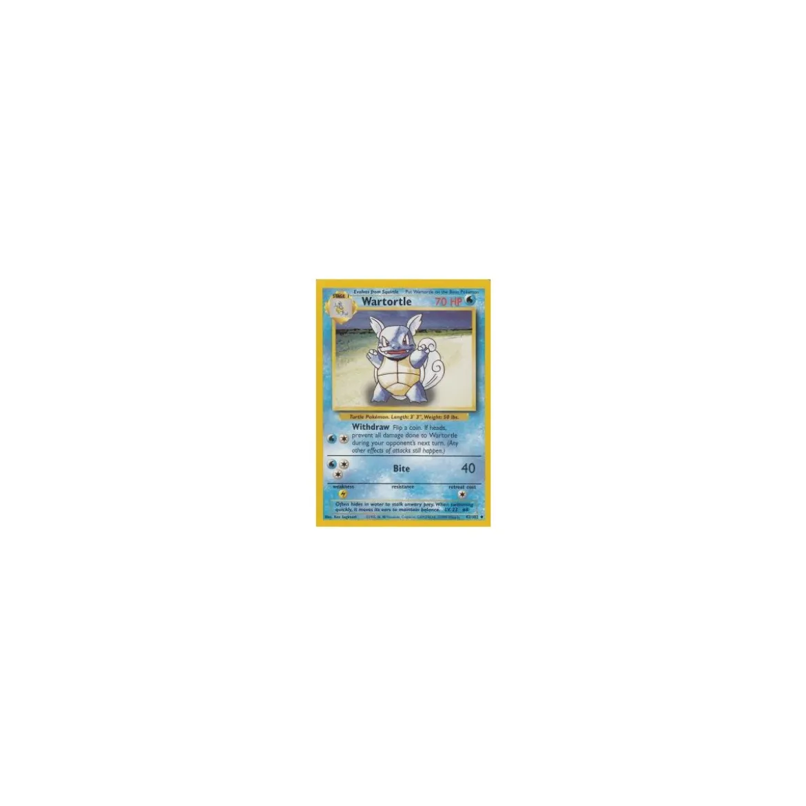 Wartortle 42/102