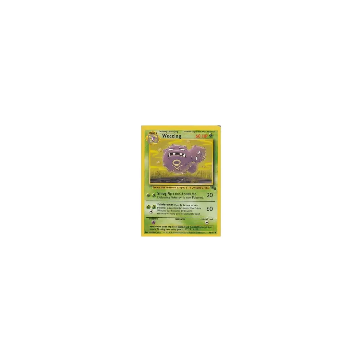 Weezing 45/62