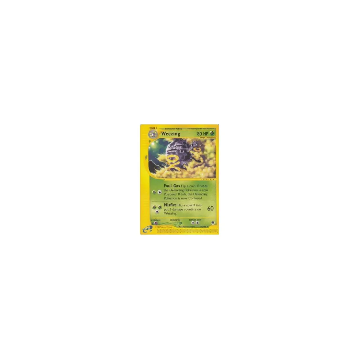 Weezing 70/165 BESPIELT