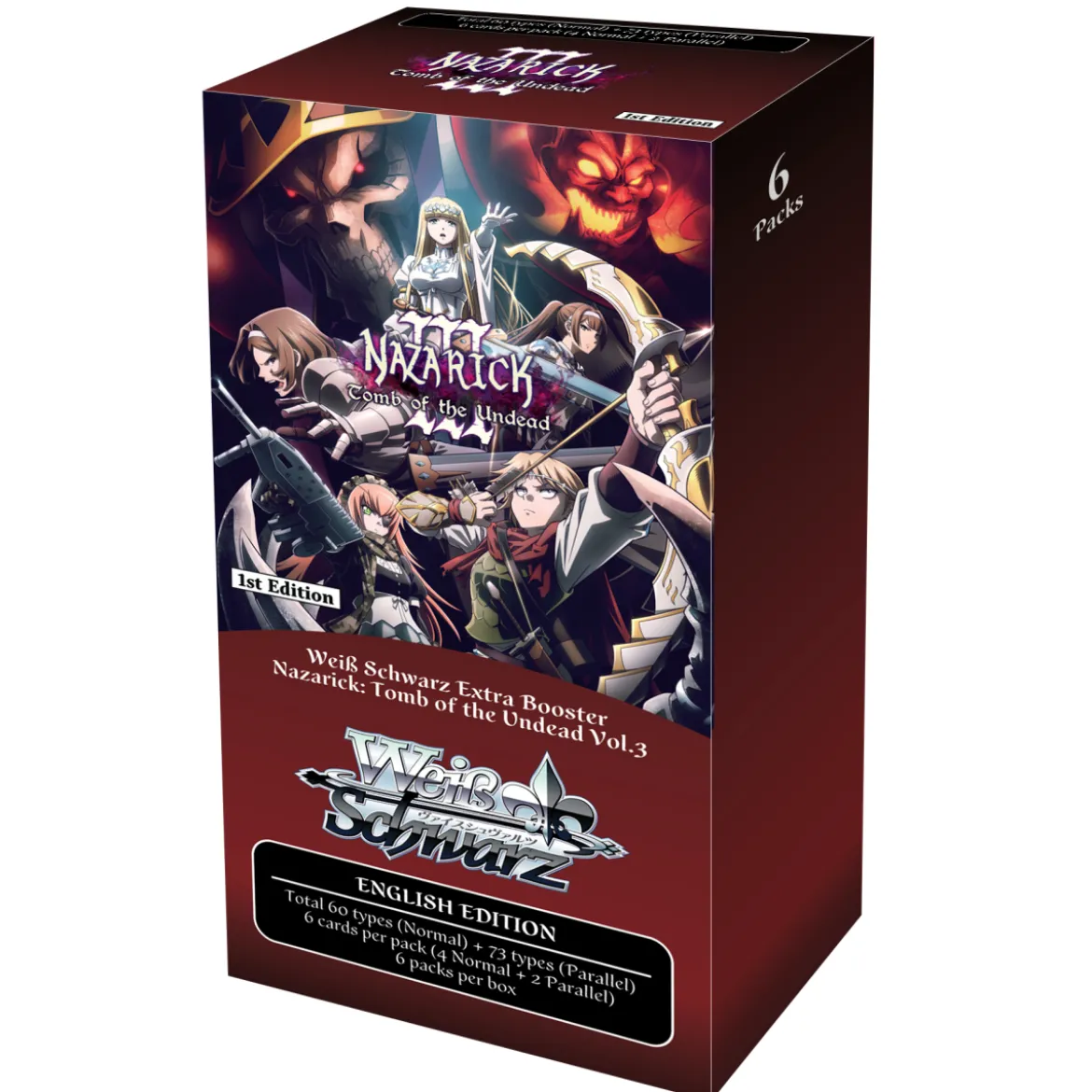 Weiß Schwarz - Nazarick: Tomb of the Undead Vol.3 Extra Booster Display (englisch)