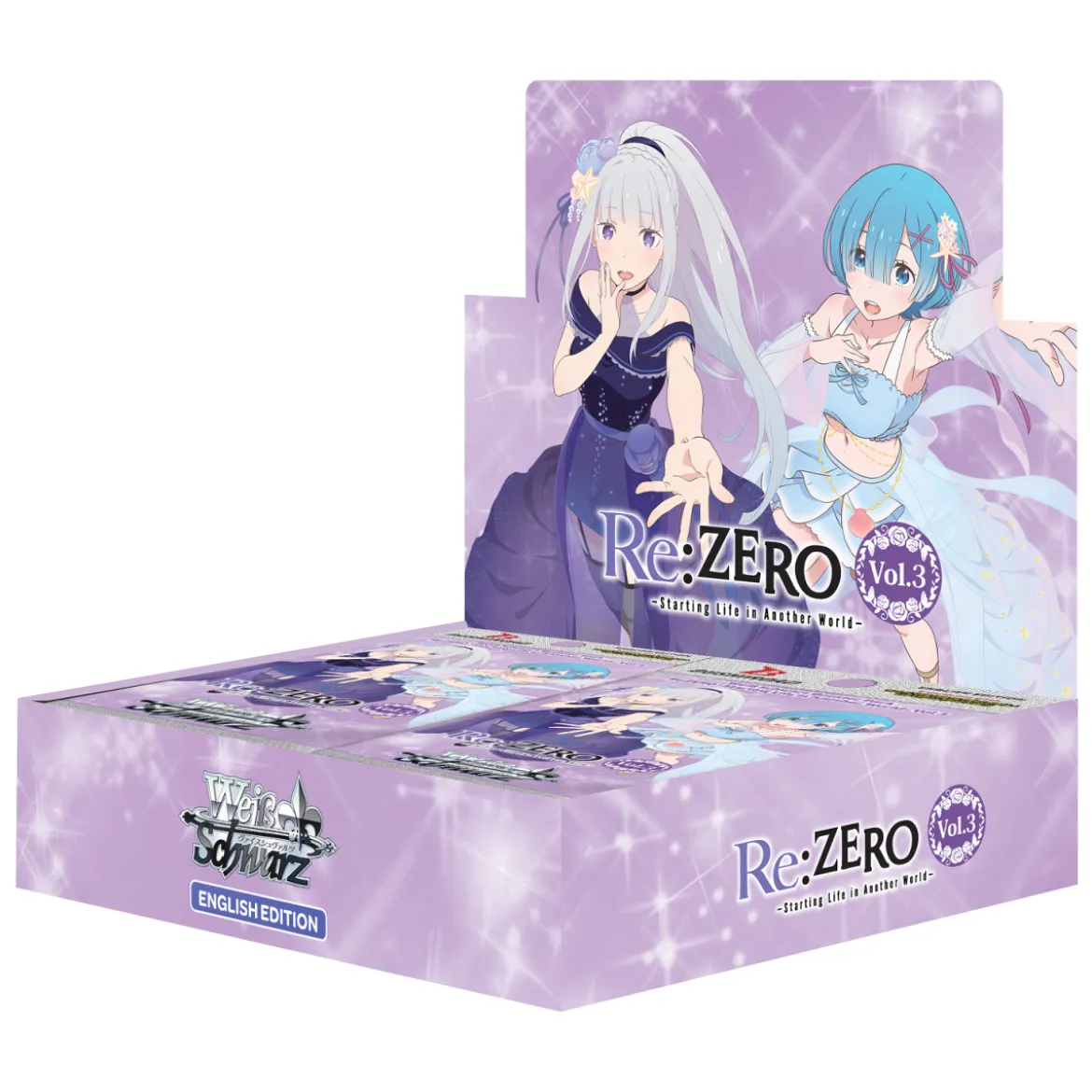 Weiß Schwarz - Re:ZERO -Starting Life in Another World- Vol.3 Booster Display (12 Packs) (englisch)