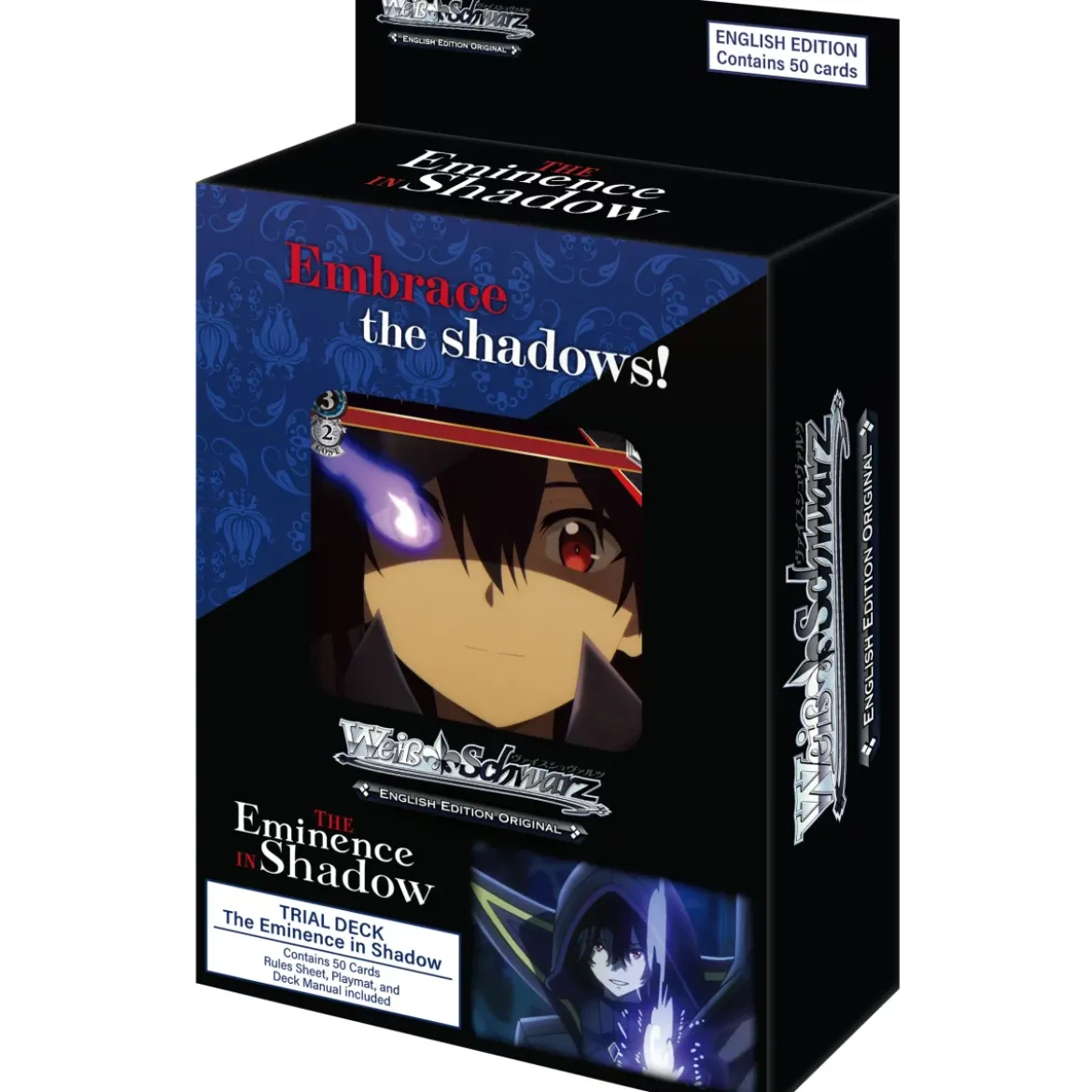 Weiß Schwarz - The Eminence in Shadow Trial Deck (englisch)