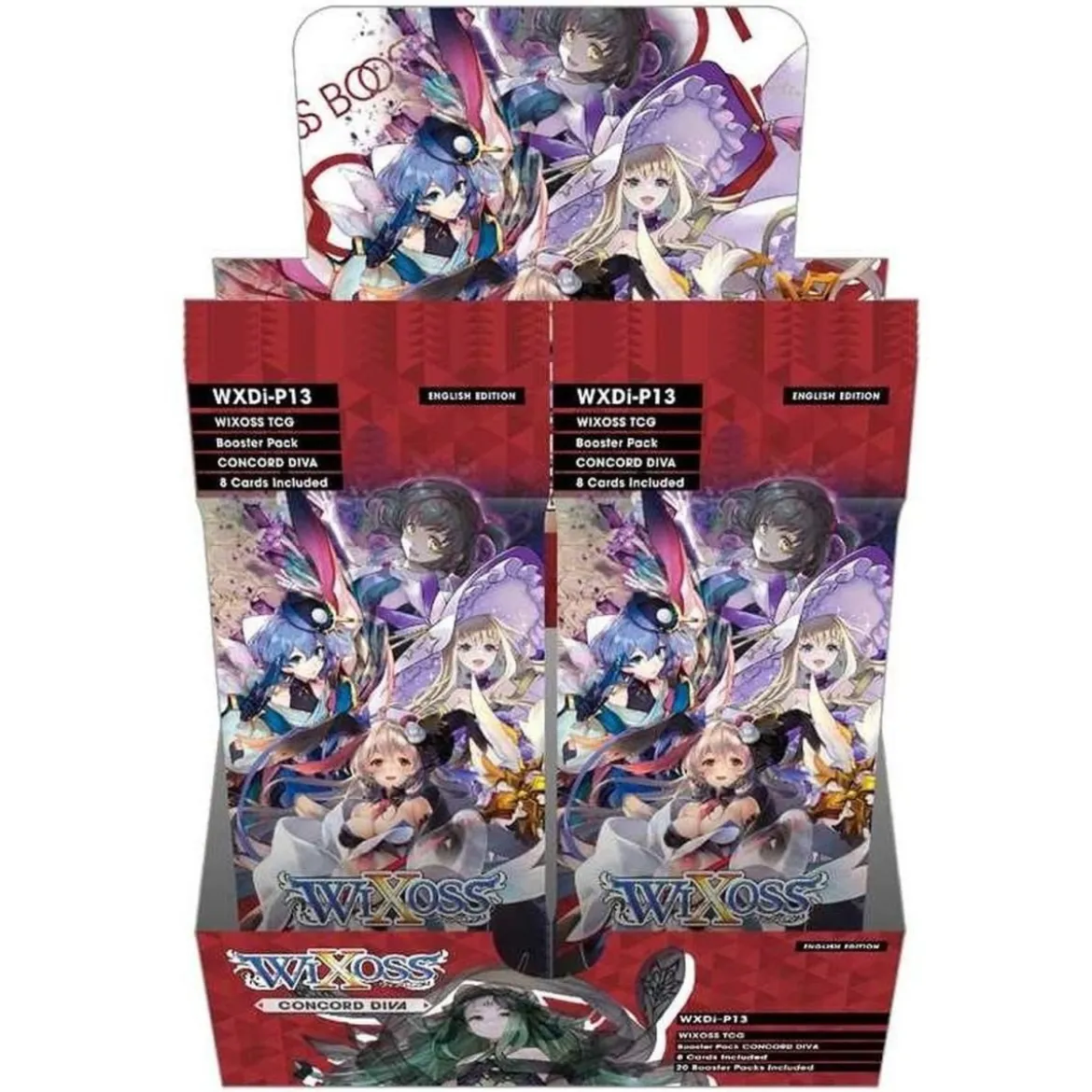 WiXoss - Concord Diva Booster Display (englisch)
