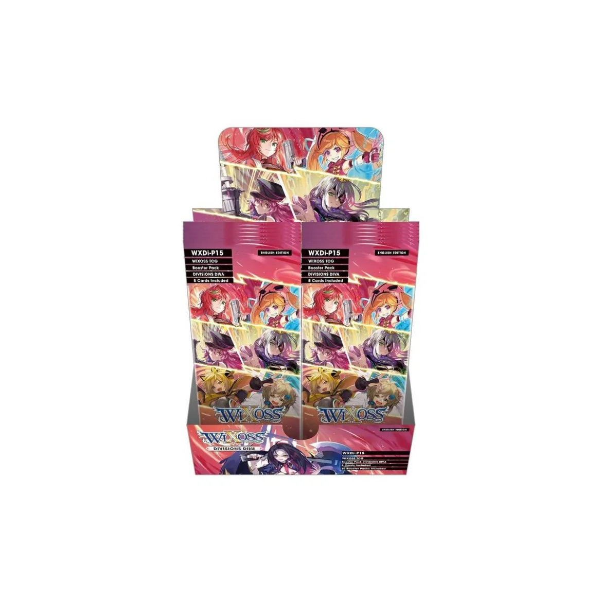 WiXoss - Divisions Diva Booster Display (englisch)