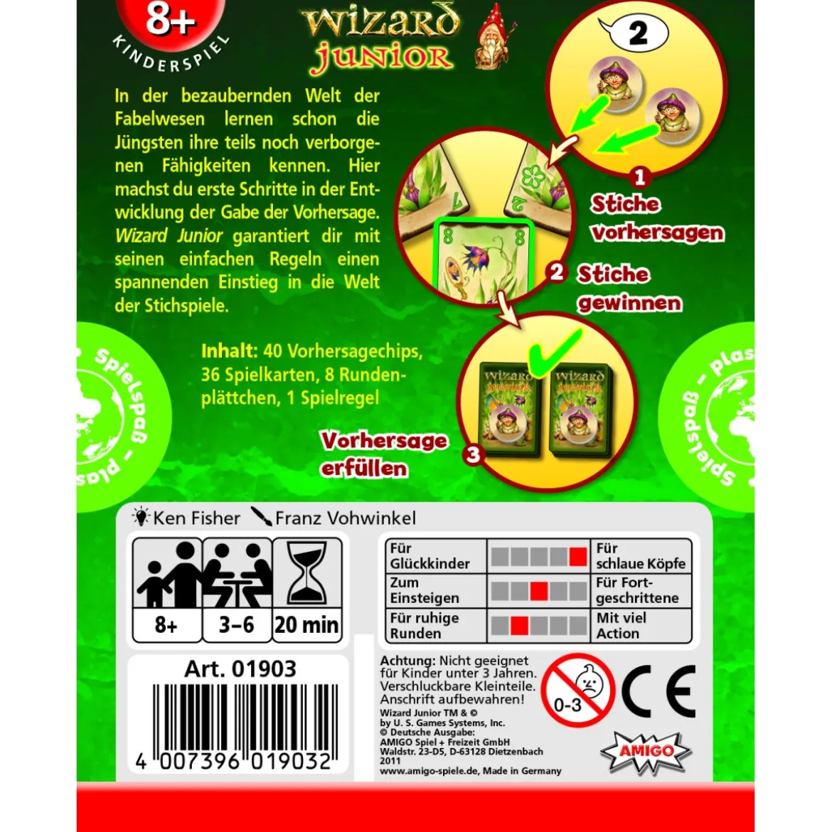 Wizard Junior - Kartenspiel