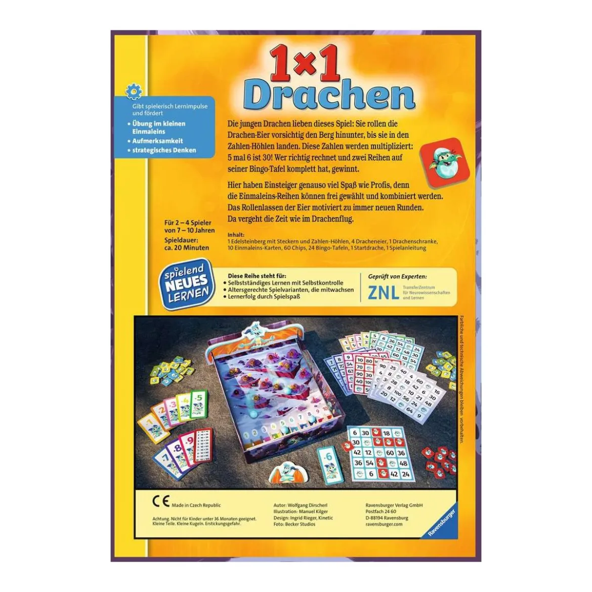 1x1 Drachen Lernspiel