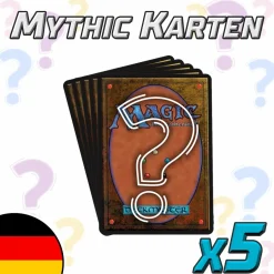 5x unterschiedliche Mythics (deutsch)