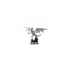 Yu-Gi-Oh! Figur/Statue - Blauäugiger w. Drache ca. 35 cm - White Edition