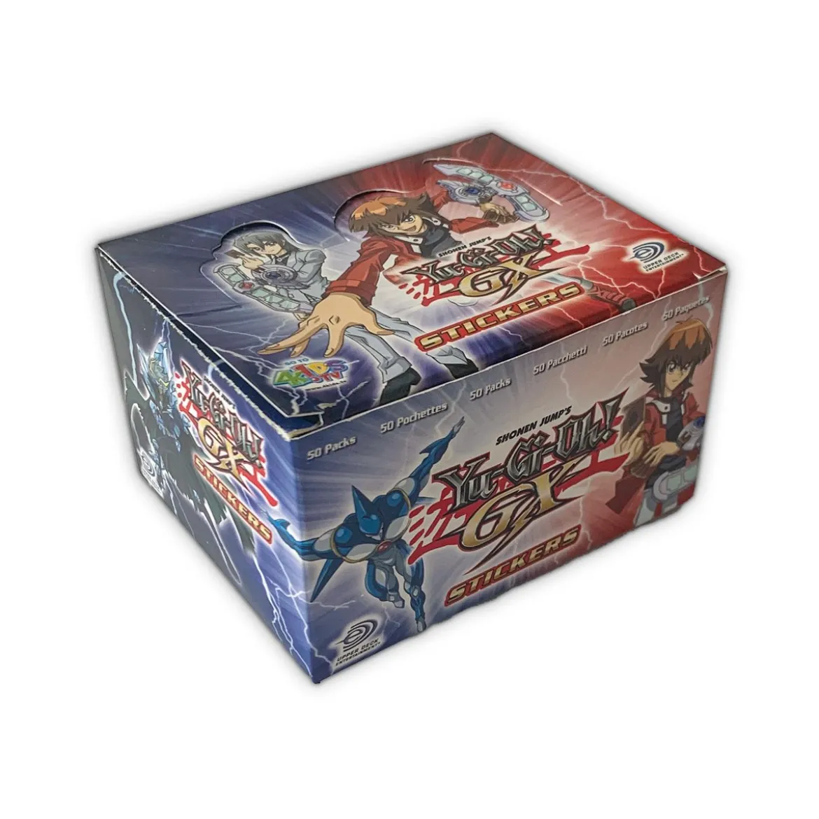 Yu-Gi-Oh! GX Sticker Display (rot-blau) - Serie 2