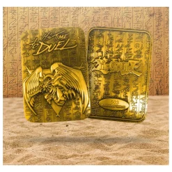 Yu-Gi-Oh! 24 Karat Gold plattiert Metallplatte The Winged Dragon of Rah *LIMITIERTE EDITION*