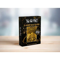 Yu-Gi-Oh! 24 Karat Gold plattiert Metallplatte The Winged Dragon of Rah *LIMITIERTE EDITION*