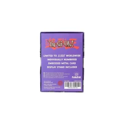 Yu-Gi-Oh! Metallplatte - Schwarz Glänzender Soldat *LIMITIERTE EDITION*