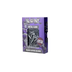 Yu-Gi-Oh! Metallplatte - Schwarz Glänzender Soldat *LIMITIERTE EDITION*