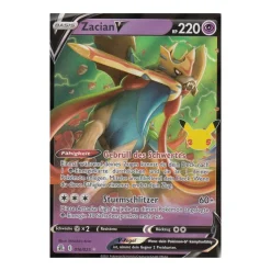 Zacian V 016/025 FULLART Celebrations