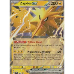 Zapdos ex SVP049 PROMO XXL OVERSIZED/ÜBERGROß Englisch