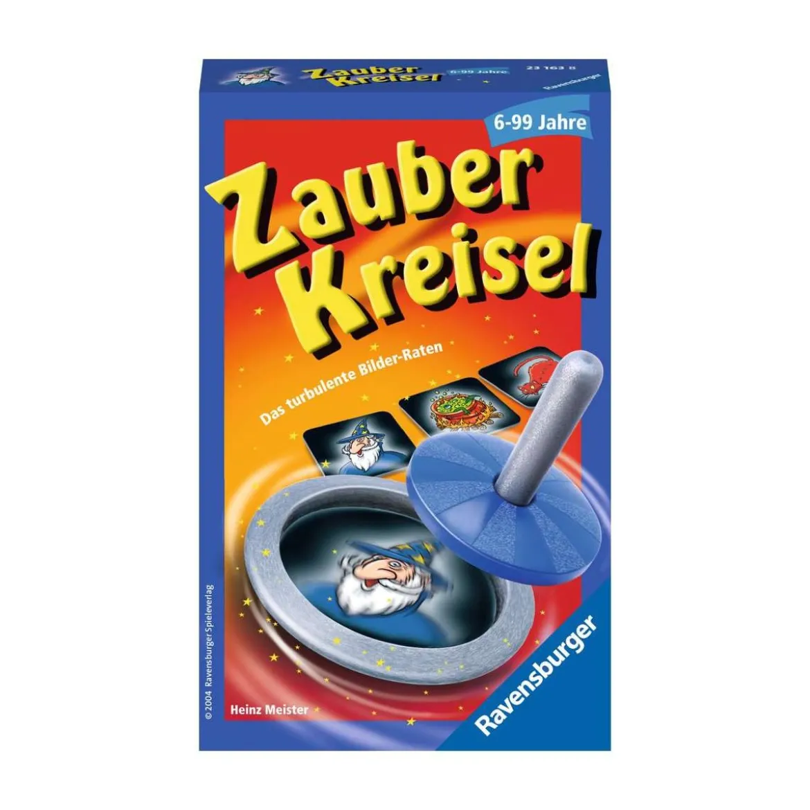 Zauberkreisel Reaktionsspiel