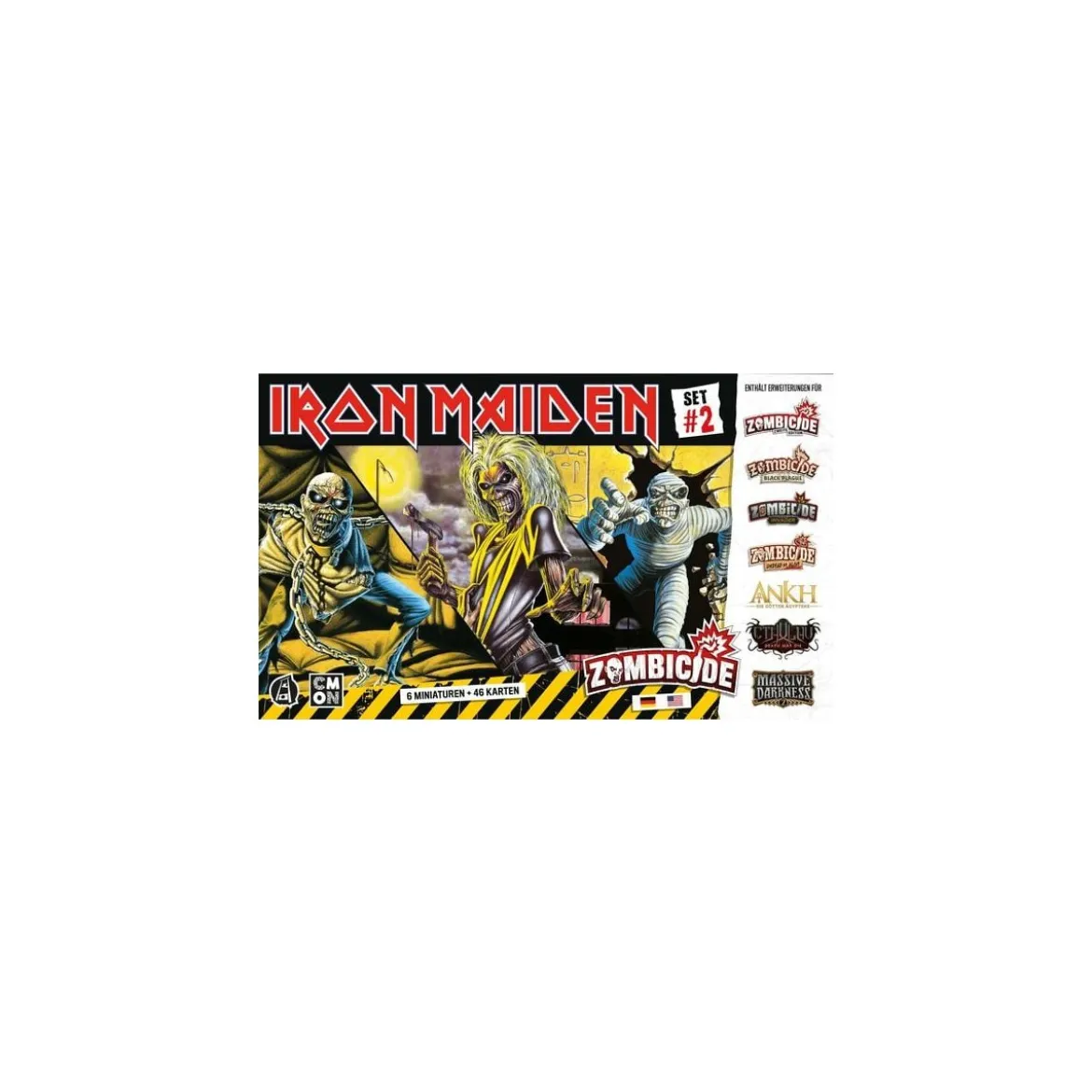 Zombicide - Iron Maiden Set #2 - Brettspiel-Erweiterung