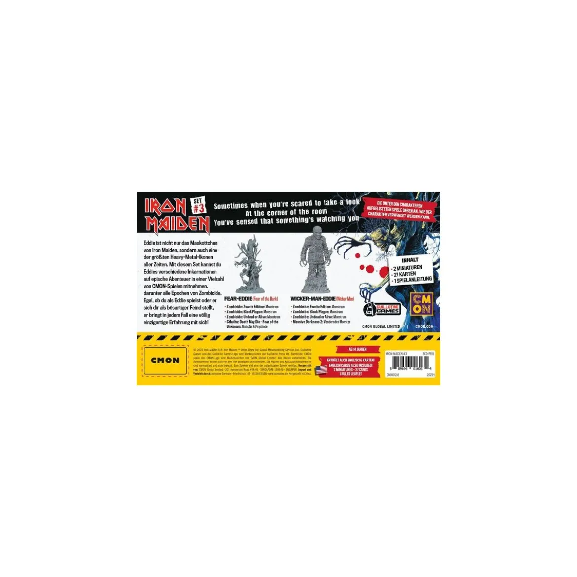 Zombicide - Iron Maiden Set #3 - Brettspiel-Erweiterung