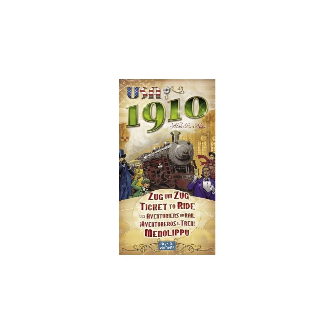 Zug um Zug - USA 1910 - Brettspiel-Erweiterung